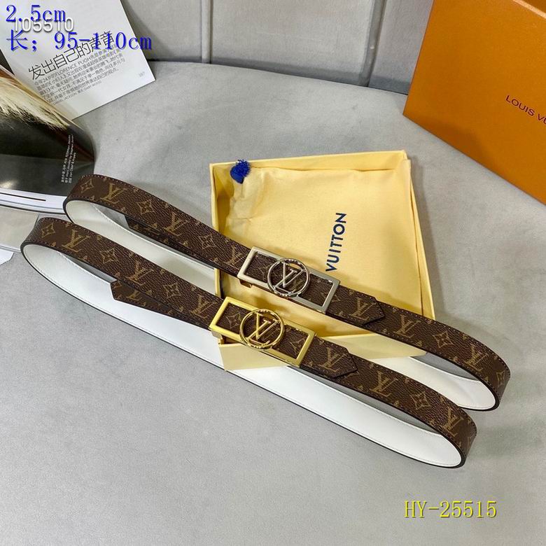LV Belt 25mmX95-110cm 8L09